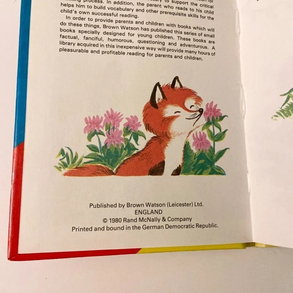 Vintage 1980  Start Right Elf Books The Owl and the Cat and Little Fox - Picture 15 of 16